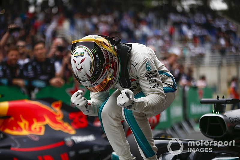 Konstrukteurs-Weltmeister: Die schönsten Mercedes-Jubelfotos