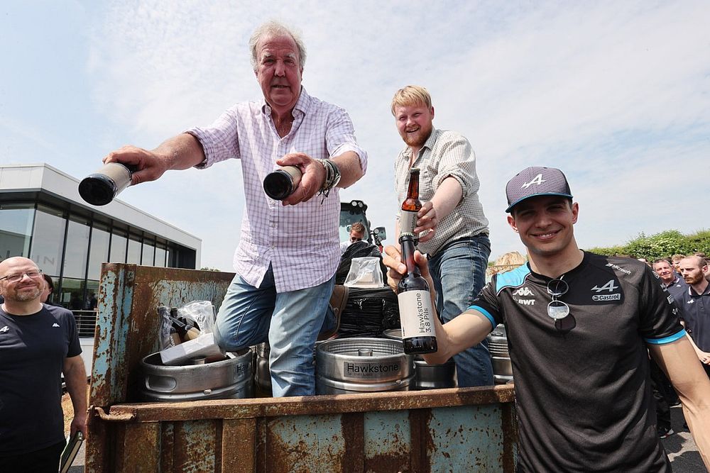 Jeremy Clarkson, Jeremy Clarkson with Esteban Ocon