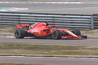 Ferrari completó una jornada de pruebas con Sainz y Leclerc