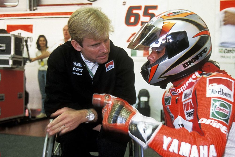 Wayne Rainey and Loris Capirossi, Yamaha 
