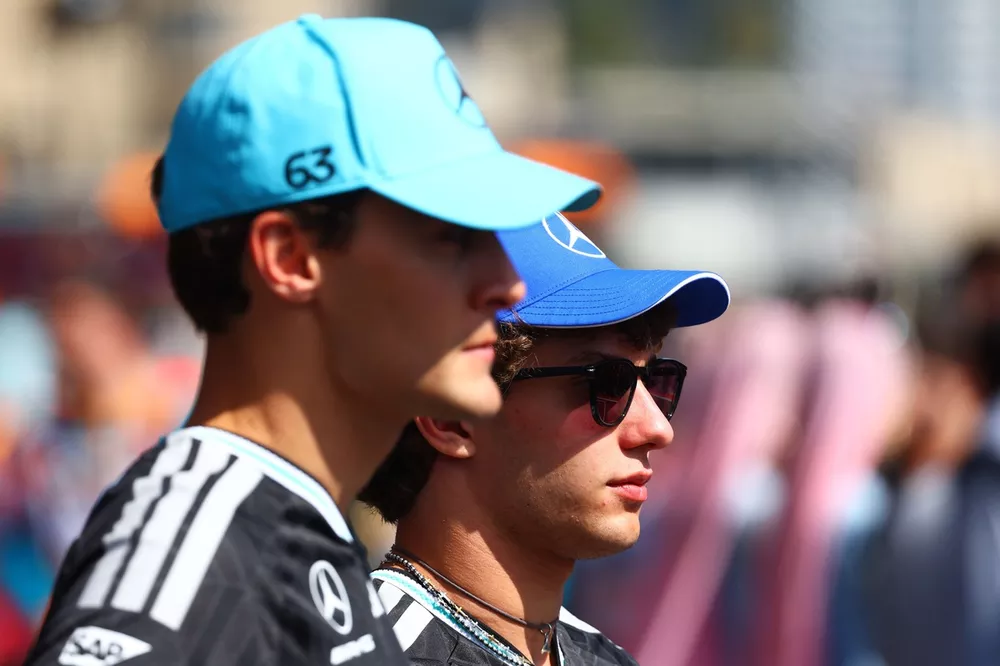 Andrea Kimi Antonelli, Mercedes, George Russell, Mercedes