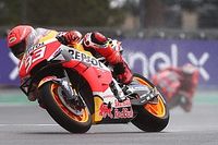 Tombé deux fois, Márquez a perdu l'opportunité offerte par la pluie