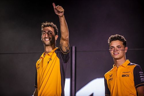 La incre&iacute;ble fiesta de Norris y la vida de Ricciardo en los hoteles