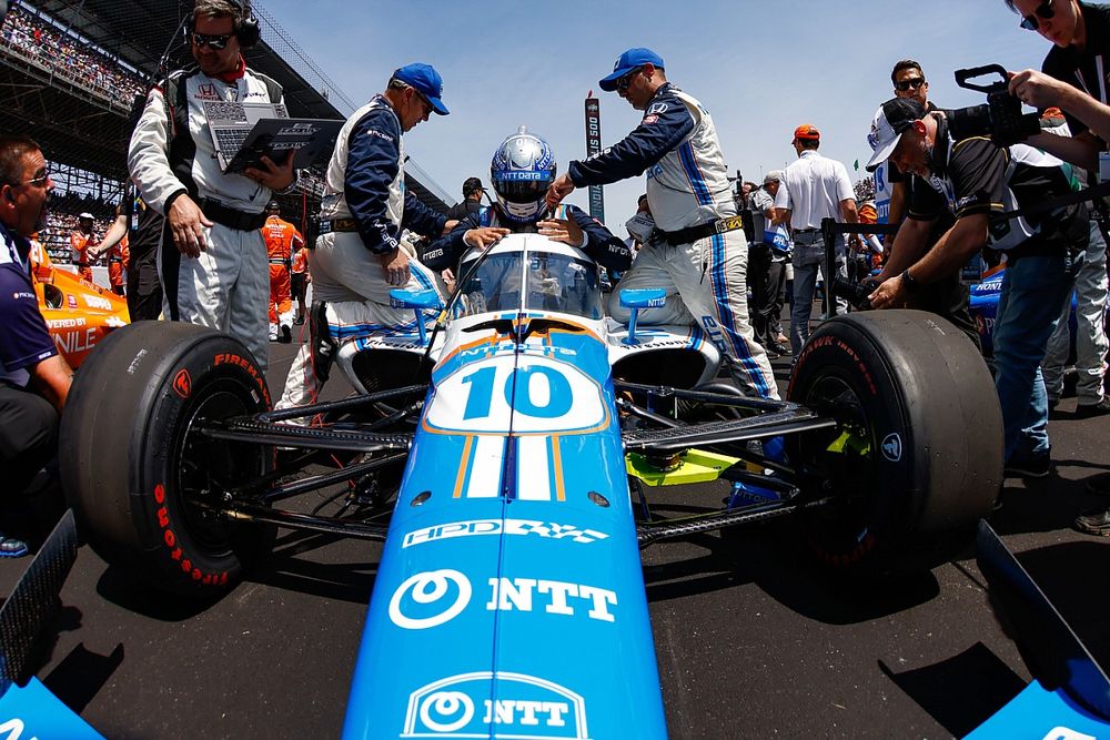 Alex Palou, Chip Ganassi Racing Honda Grid