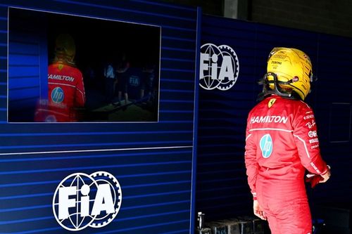 "Simplement inacceptable" : Hamilton s'excuse auprès de Ferrari après son élimination