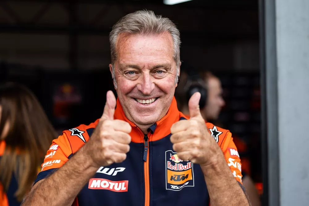 Herve Poncharal, propri&eacute;taire de Red Bull KTM Tech 3