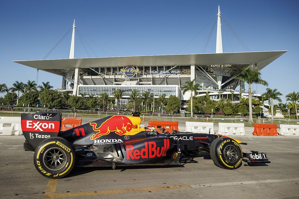El Red Bull Racing RB7 en Florida