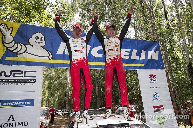 WRC Australië: Latvala pakt eindzege, Ogier wint zesde wereldtitel