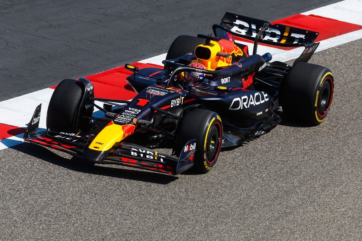 F1 testing results Max Verstappen tops opening day of 2024 preseason