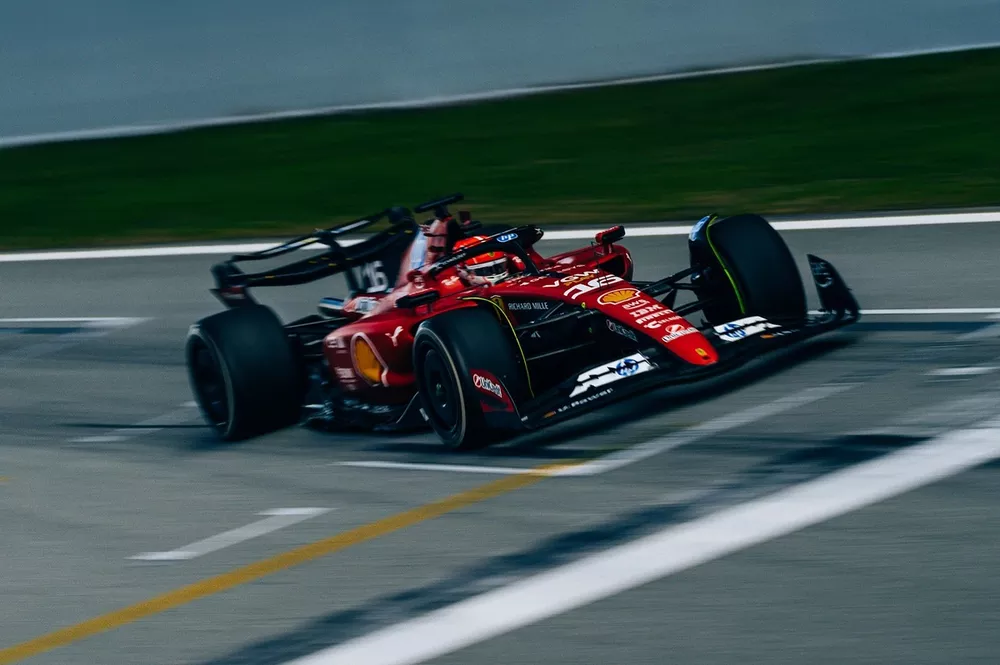 Charles Leclerc, Ferrari Test Barcelona
