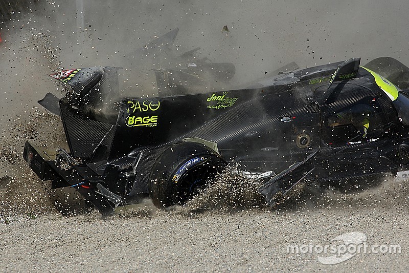 VIDEO: El espectacular accidente de Delomier en Monza