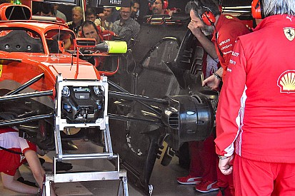 Tecnica Ferrari: ecco le importanti modifiche al fondo della SF71H