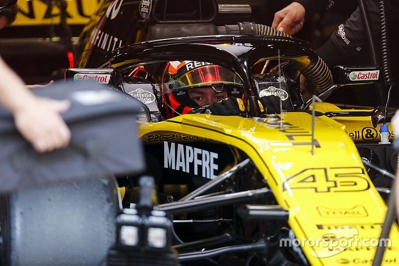 Jack Aitken, Renault Sport F1 Team R.S. 18
