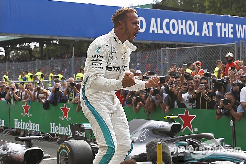 Hamilton fala em negatividade de fãs italianos e agradece Bottas