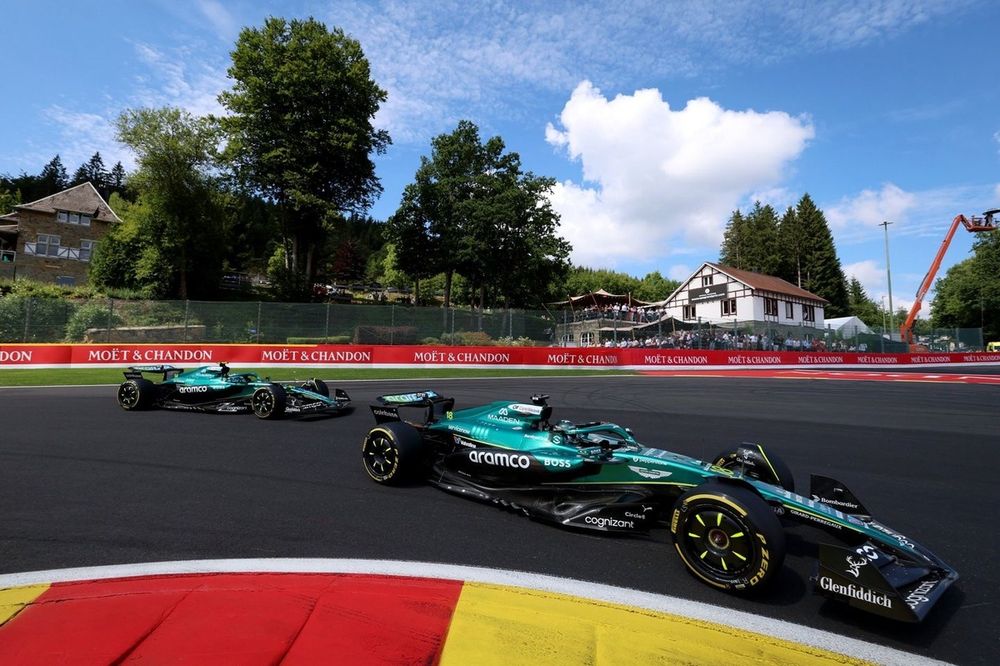 Lance Stroll, Aston Martin Racing, Fernando Alonso, Aston Martin Racing