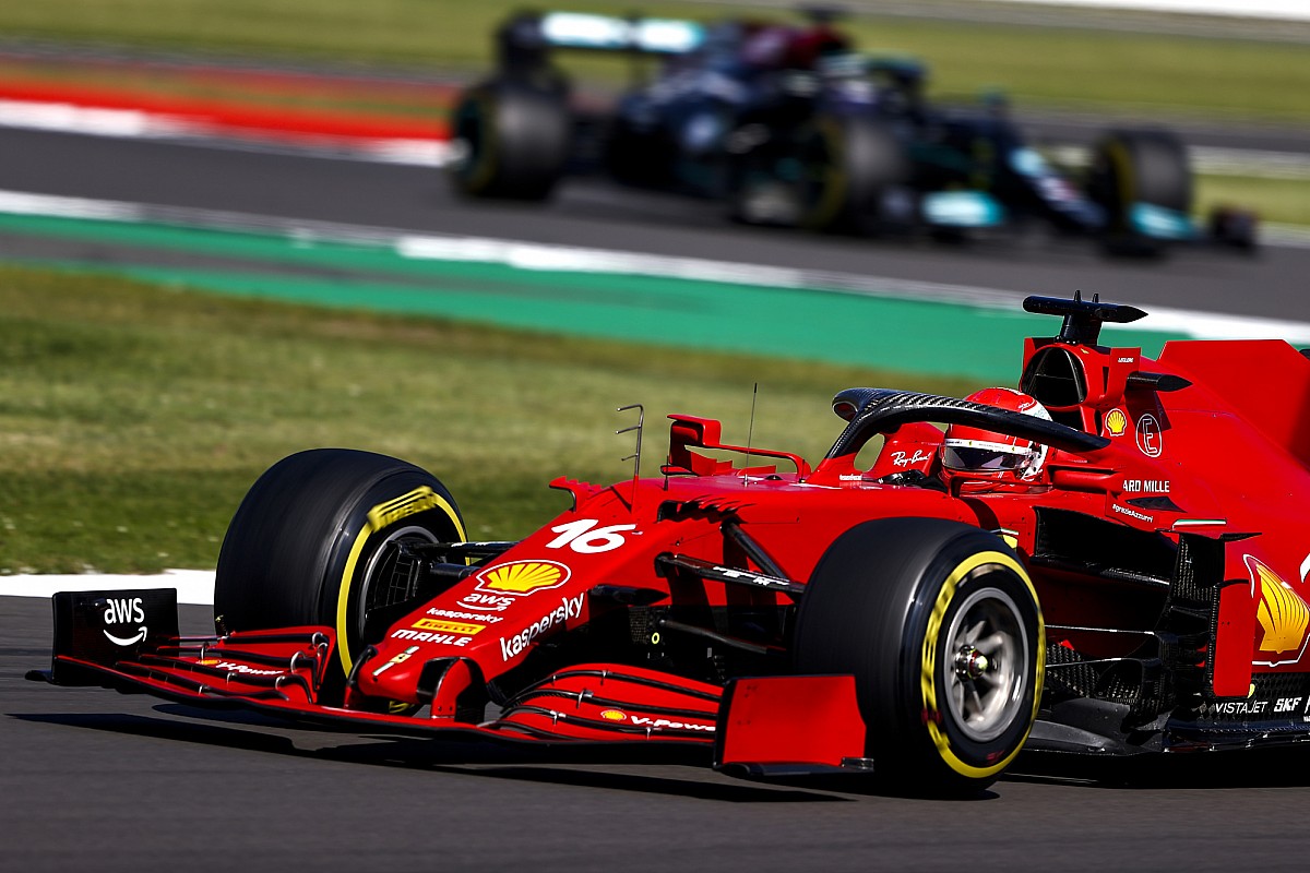 Ferrari SF21 Charles Leclerc 2021年イギリスGP Leclerc: My 200% not enough against Hamilton in British GP