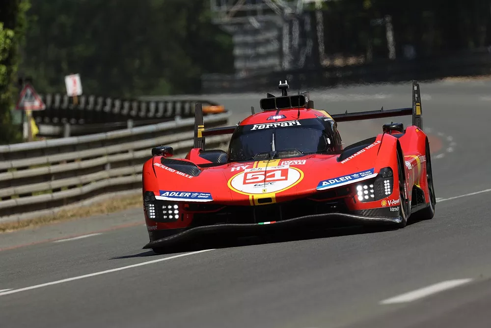 #51 Ferrari AF Corse Ferrari 499P of Alessandro Pier Guidi, James Calado, Antonio Giovinazzi