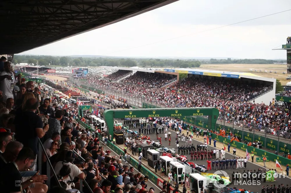 Griglia di partenza a Le Mans 