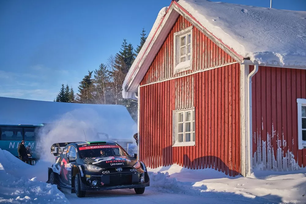 Elfyn Evans, Scott Martin, Toyota Gazoo Racing WRT Toyota GR Yaris Rally1, Arctic Rallye