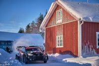 Evans da un "buen paso" en el test previo al WRC en Suecia
