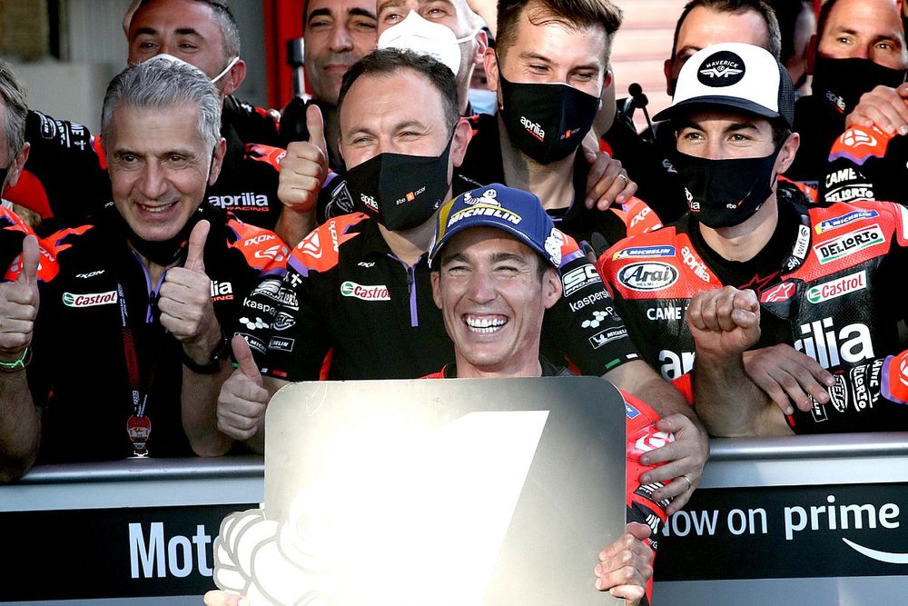 Ganador de la pole Aleix Espargar&oacute;, Aprilia Racing Team 