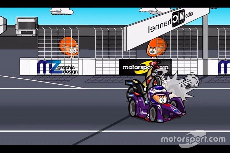 La salida del ePrix de Marrakech, por MinEDrivers