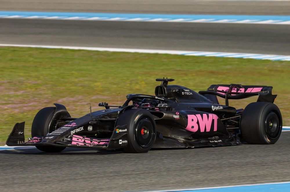 Jack Doohan, Alpine A523, test Pirelli a Jerez