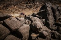 Dakar: Etap 2, czyli noc na pustyni