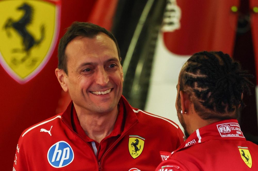 ريكاردو آدامي ولويس هاميلتون، فيراري