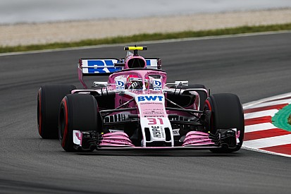 Ocon heeft geen nieuwe motor nodig na DNF in Spanje