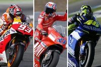 Los campeones del mundo de MotoGP con m&aacute;s de un fabricante