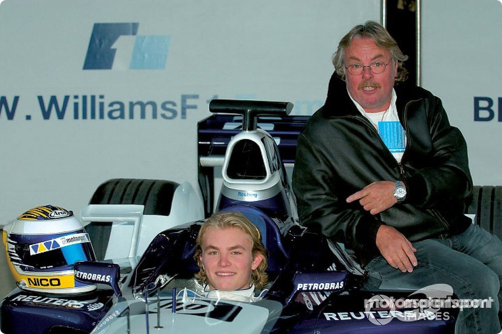 Nico Rosberg y su padre, Keke
