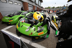 I vincitore della gara Christian Engelhart, Mirko Bortolotti, GRT Grasser Racing Team
