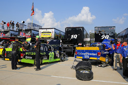 Austin Cindric, Brad Keselowski Racing Ford and Chase Briscoe, Brad Keselowski Racing Ford