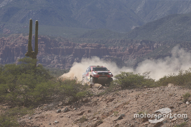 #302 Toyota Gazoo Racing, Toyota: Giniel de Villiers, Dirk von Zitzewitz
