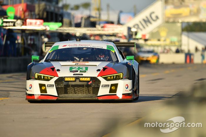 #23 Alex Job Racing Audi R8 LMS GT3: Bill Sweedler, Townswend Bell, Frank Montecalvo