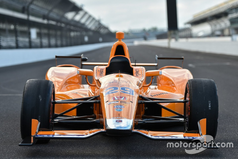 La voiture de Fernando Alonso, Andretti Autosport Honda