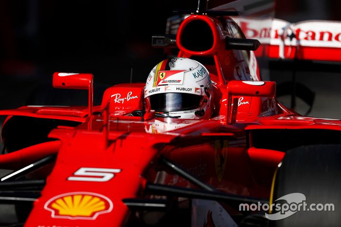 #5 Sebastian Vettel, Ferrari SF70H