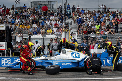 Arrêt au stand de Simon Pagenaud, Team Penske Chevrolet