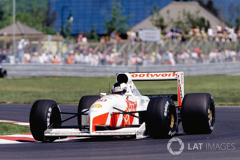 Stefan Johansson, Footwork FA12 Porsche