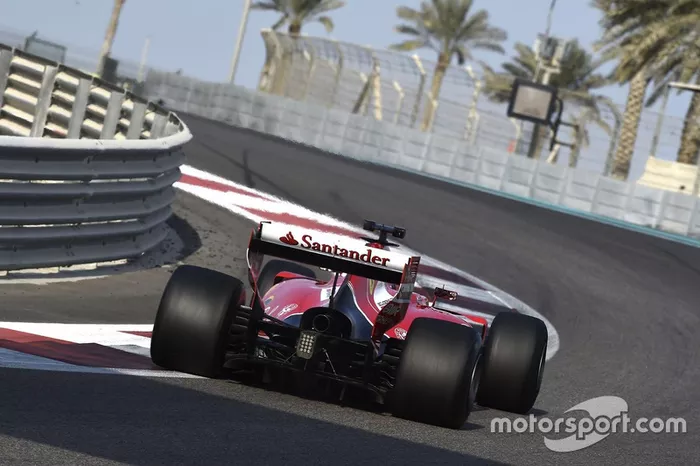 Kimi Raikkonen, Ferrari testing the new 2017 Pirelli tyres