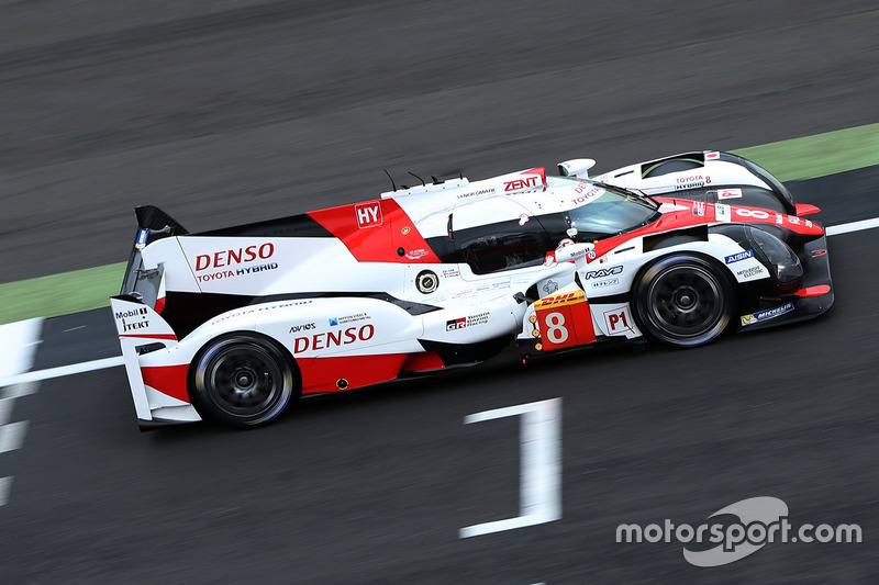 #8 Toyota Gazoo Racing Toyota TS050 Hybrid: Anthony Davidson, Sébastien Buemi, Kazuki Nakajima