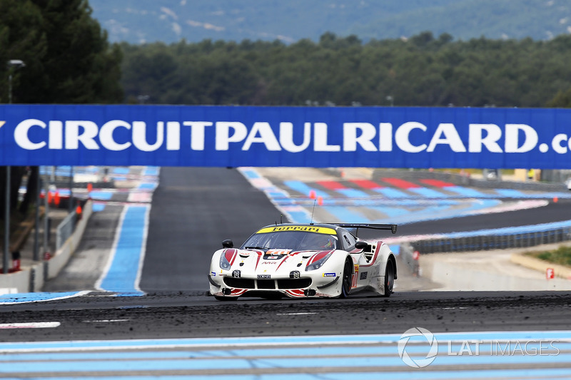 #70 MR Racing Ferrari 488 GTE: Motoaki Ishikawa, Olivier Beretta, Edward Cheever