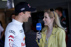 Mattias Ekström, Audi Sport Team Abt Sportsline with Andrea Kaiser, Sat1-TV