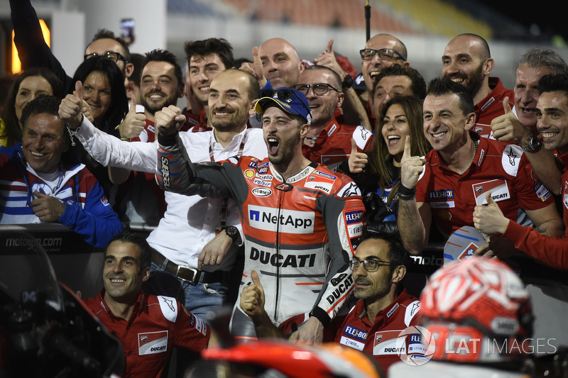 Ganador, Andrea Dovizioso, Ducati Team