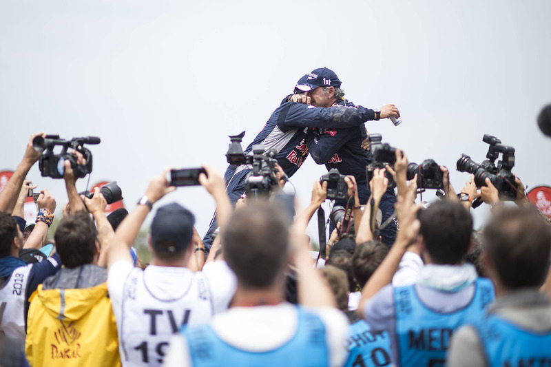 Car winner Carlos Sainz, Peugeot Sport