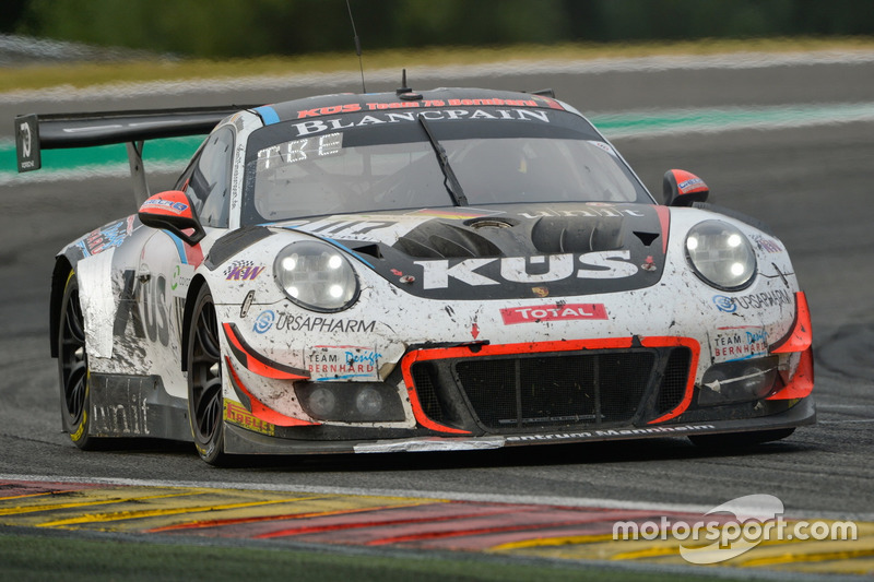 #117 KÜS Team75 Bernhard Porsche 911 GT3 R: Timo Bernhard, Earl Bamber, Laurens Vanthoor