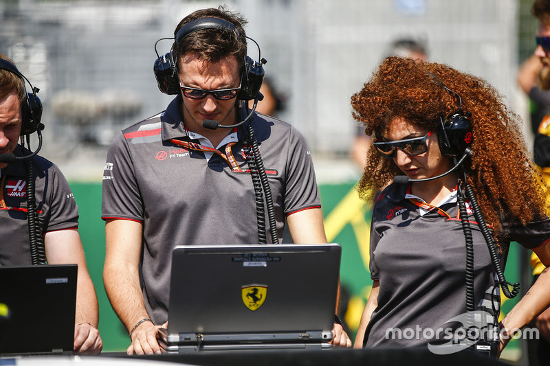 Инженеры Haas F1 Team