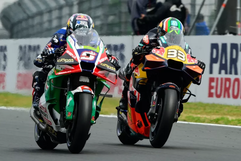 Johann Zarco, Équipe LCR Honda
, Brad Binder, Red Bull KTM Factory Racing