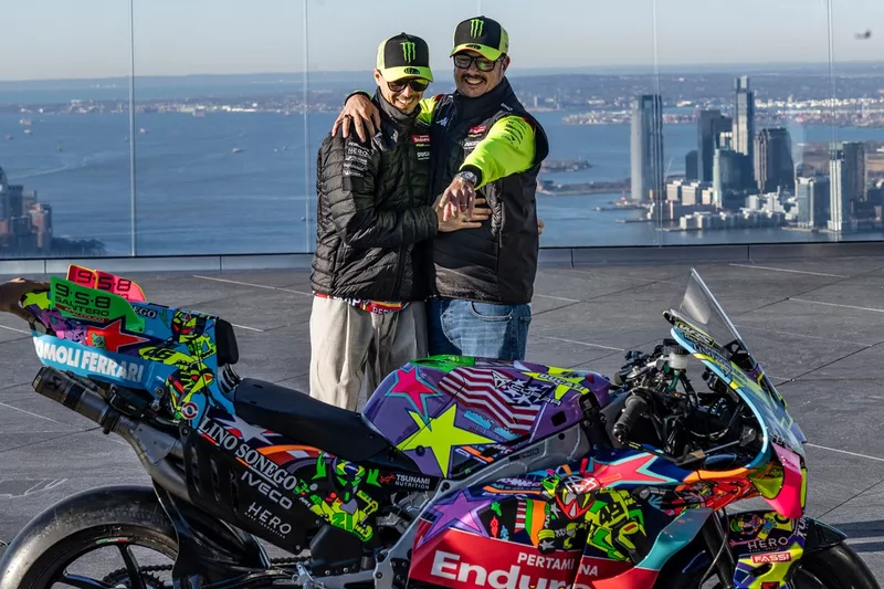 Livrée spéciale VR46 pour le Grand Prix des États-Unis 